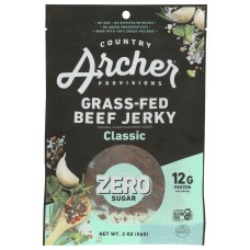 COUNTRY ARCHER: Jerky Beef Classic Ns, 2 oz