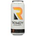 ROWDY ENERGY: Drink Energy Peach Mngo, 16 fo
