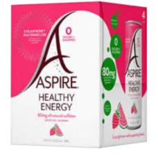 ASPIRE: Strawberry Watermelon Healthy Energy Drink 4Pk, 48 fo