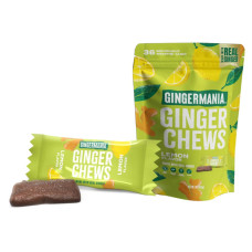GINGERMANIA: Lemon Ginger Chew, 5 oz