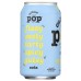 CULTURE POP: Ginger Lemon & Turmeric Probiotic Soda, 12 fo