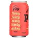CULTURE POP: Watermelon Lime & Rosemary Probiotic Soda, 12 fo
