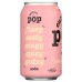 CULTURE POP: Pink Grapefruit Ginger & Juniper Probiotic Soda, 12 fo