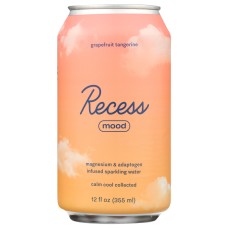 RECESS: Grapefruit Tangerine Mood Water, 12 fo