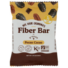 DVASH ORGANICS: Pecan Cacao Fiber Bar, 1.76 oz