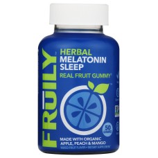 FRUILY: Herbal Melatonin Sleep Gummy, 50 ea