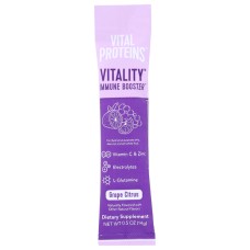 VITAL PROTEINS: Vitality Immune Booster Grape Citrus, 14 gm