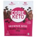 CORE FOODS: Bites Brwni Dbl Cho Chp, 4.4 oz