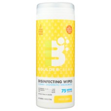 BOULDER CLEAN: Wipes Disinfectant Canist, 75 ea