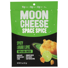MOON CHEESE: Space Spice Spicy Lunar Lime Cheese Snack, 2 oz