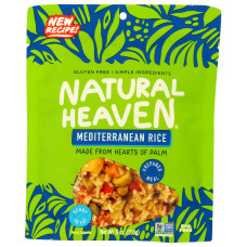 NATURAL HEAVEN: Mediterranean Rice Hearts Of Palm, 9 oz NATURAL HEAVEN: Mediterranean Rice Hearts Of Palm, 9 oz