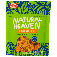 NATURAL HEAVEN: Southwest Rice Hearts Of Palm, 9 oz NATURAL HEAVEN: Southwest Rice Hearts Of Palm, 9 oz