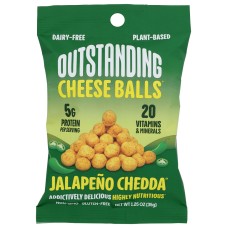 OUTSTANDING: Balls Cheese Jlpn Chddr, 1.25 OZ