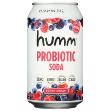 HUMM: Soda Probiotic Berry Crm, 12 FO