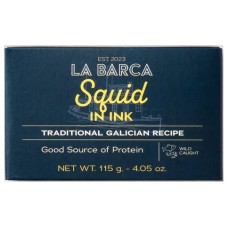 LA BARCA: Squid in Ink, 4.05 oz
