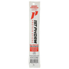1ST PHORM: Sharp Cheddar Protein Stick, 2 oz