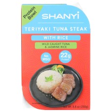 SHANYI: Teriyaki Tuna Steak with Rice, 8.8 oz