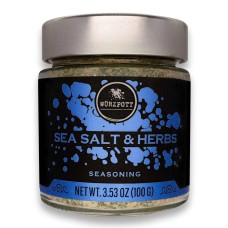 WURZPOTT: Sea Salt and Herbs Seasoning, 3.53 oz