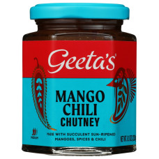 GEETA'S: Chutney Mango Chili, 9.8 oz GEETA'S: Chutney Mango Chili, 9.8 oz