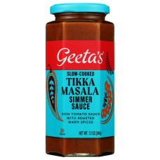 GEETA'S: Tikka Masala Simmer Sauce, 12 oz