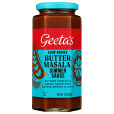 GEETA'S: Butter Masala Simmer Sauce, 12 oz GEETA'S: Butter Masala Simmer Sauce, 12 oz