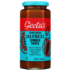 GEETA'S: Alfrezi Simmer Sauce, 12 oz GEETA'S: Alfrezi Simmer Sauce, 12 oz