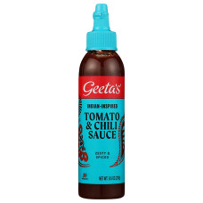 GEETA'S: Tomato and Chili Sauce, 9.8 oz