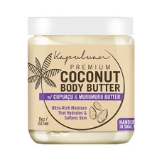 KAPULUAn: Coconut Body Butter with Cupuacu and Murumuru Butter, 8 oz