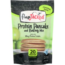 FLAPJACKED: Pancake Mix Protein Cinnamon Apple, 12 oz