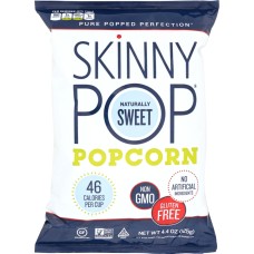 SKINNY POP: Naturally Sweet Popcorn, 4.4 oz