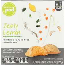 HUMMUS PODS: Zesty Lemon, 5.40 oz