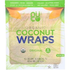 NUCO: Organic Coconut Wraps Original, 2.47 oz