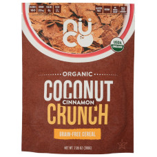 NUCO: Organic Coconut Crunch Grain-Free Cereal Cinnamon, 7 oz