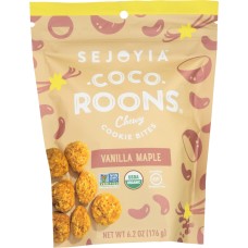 SEJOYIA: Coco-Roons Vanilla Maple, 6.2 oz