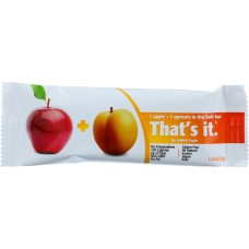 THAT'S IT: Apple And Appricot Nutrition Bar, No Sugar Added, 1.2 oz