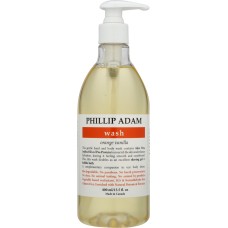 PHILLIP ADAM: Wash Body Hand Vanilla Orange, 13.5 oz