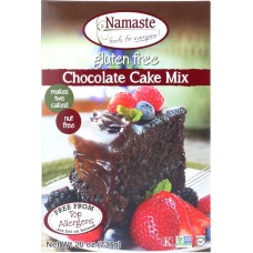 NAMASTE FOODS: Chocolate Cake Mix Gluten Free, 26 oz