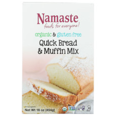 NAMASTE FOODS: Organic Quick Bread and Muffin Mix, 16 oz