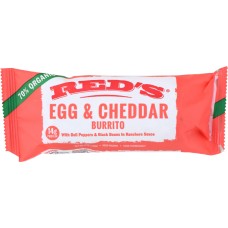 REDS: Egg and Cheese Burrito, 5 oz
