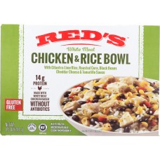 REDS: Gluten Free Chicken Burrito Bowl, 8 oz
