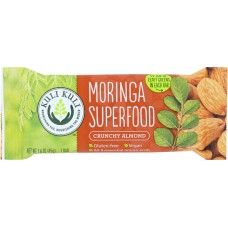 KULI KULI MO: Moringa Superfood Bar Crunchy Almond, 1.6 Oz