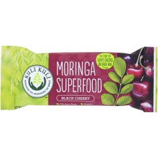 KULI KULI MO: Moringa Superfood Bar Black Cherry, 1.6 Oz