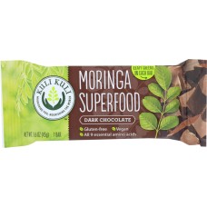 KULI KULI MO: Moringa Superfood Bar Dark Chocolate, 1.6 Oz