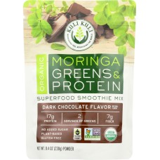 KULI KULI MO: Moringa Greens And Protein Dark Chocolate, 8.4 Oz