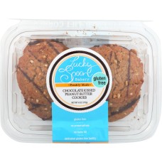 LUCKY SPOON: Cookies Chocolate Kissed Peanut Butter, 6 oz