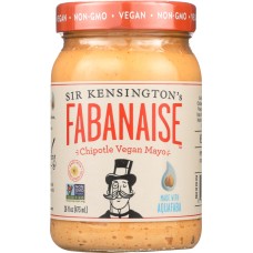 SIR KENSINGTONS: Fabanaise Chipotle Vegan Mayo, 16 oz