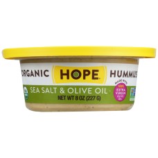 HOPE: Sea Salt & Olive Oil Hummus, 8 oz