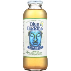BLUE BUDDHA: Lemon Elderflower Organic Tea, 14 oz
