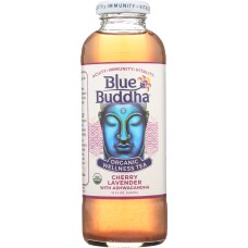 BLUE BUDDHA: Tea Cherry Lavender Organic, 14 oz