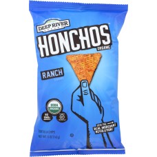 DEEP RIVER: Honchos Ranch Tortilla Chips, 5 oz